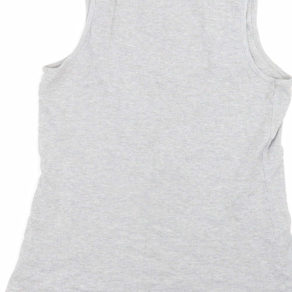 Womens UK Size 12 Very Grey Basic Tank