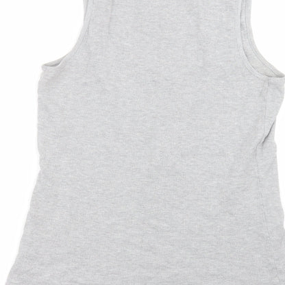 Womens UK Size 12 Very Grey Basic Tank