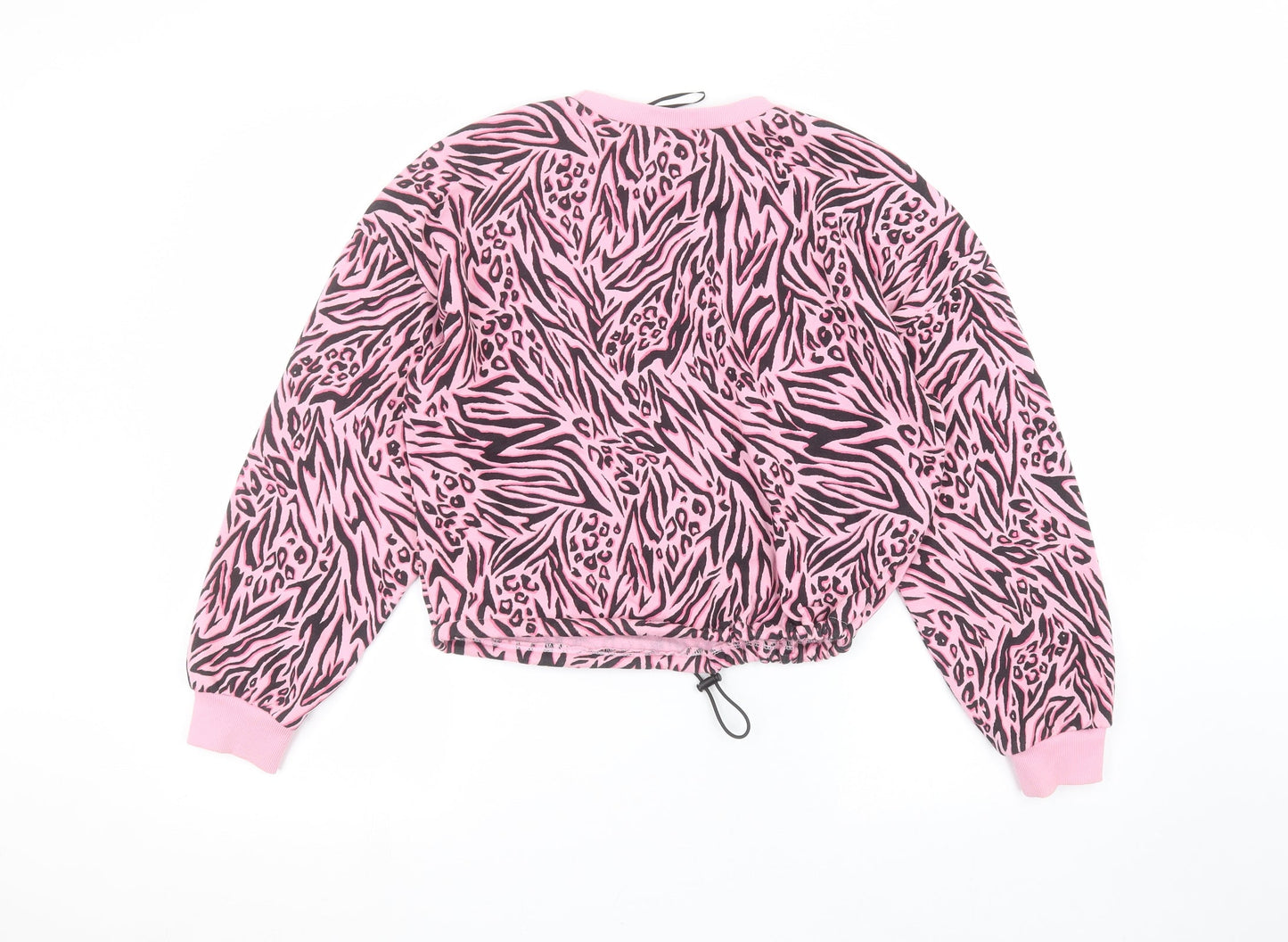Womens UK Size XS H&M Pink Pullover Jumper