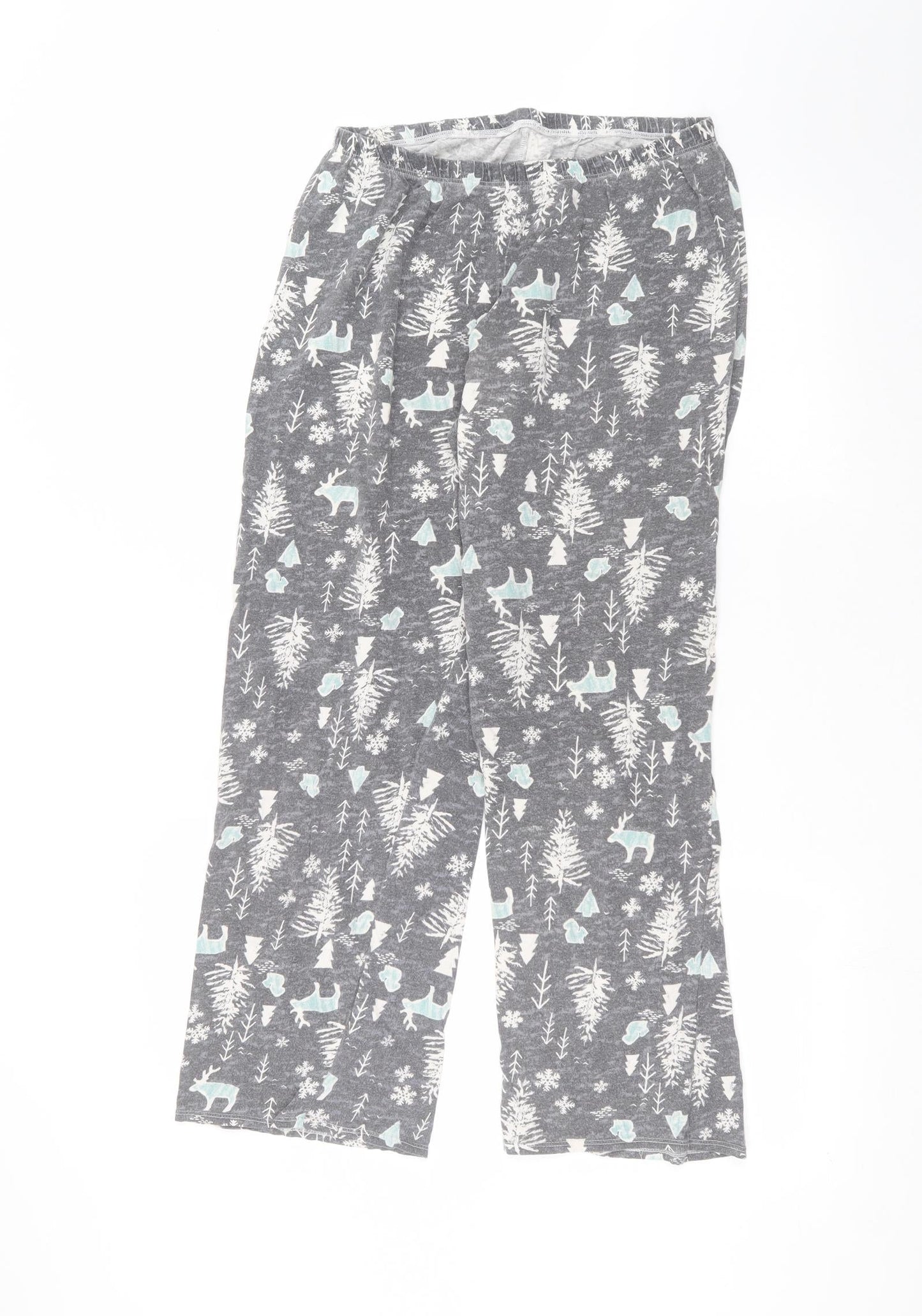 Womens UK Size 8 Marks and Spencer Regular Fit Sweatpants Grey Trousers