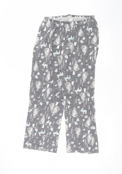 Womens UK Size 8 Marks and Spencer Regular Fit Sweatpants Grey Trousers