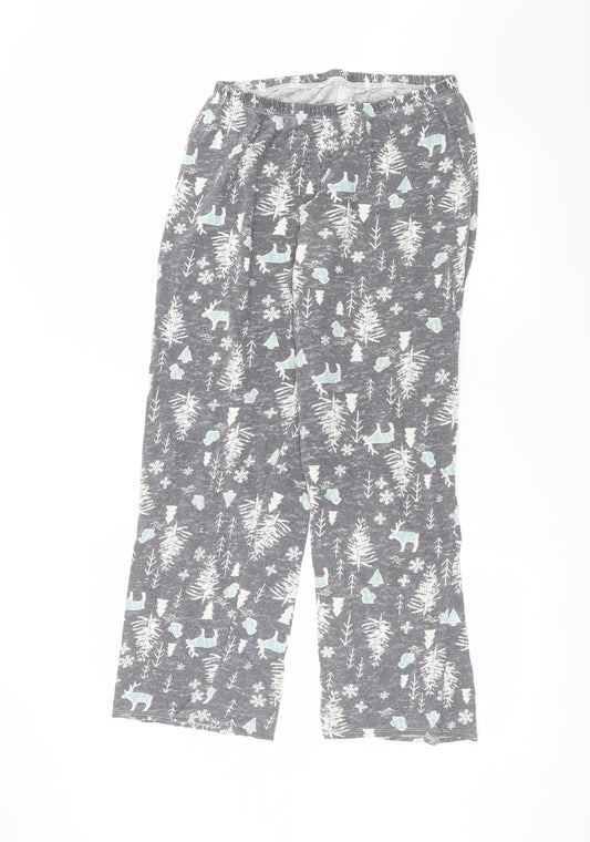 Womens UK Size 8 Marks and Spencer Regular Fit Sweatpants Grey Trousers