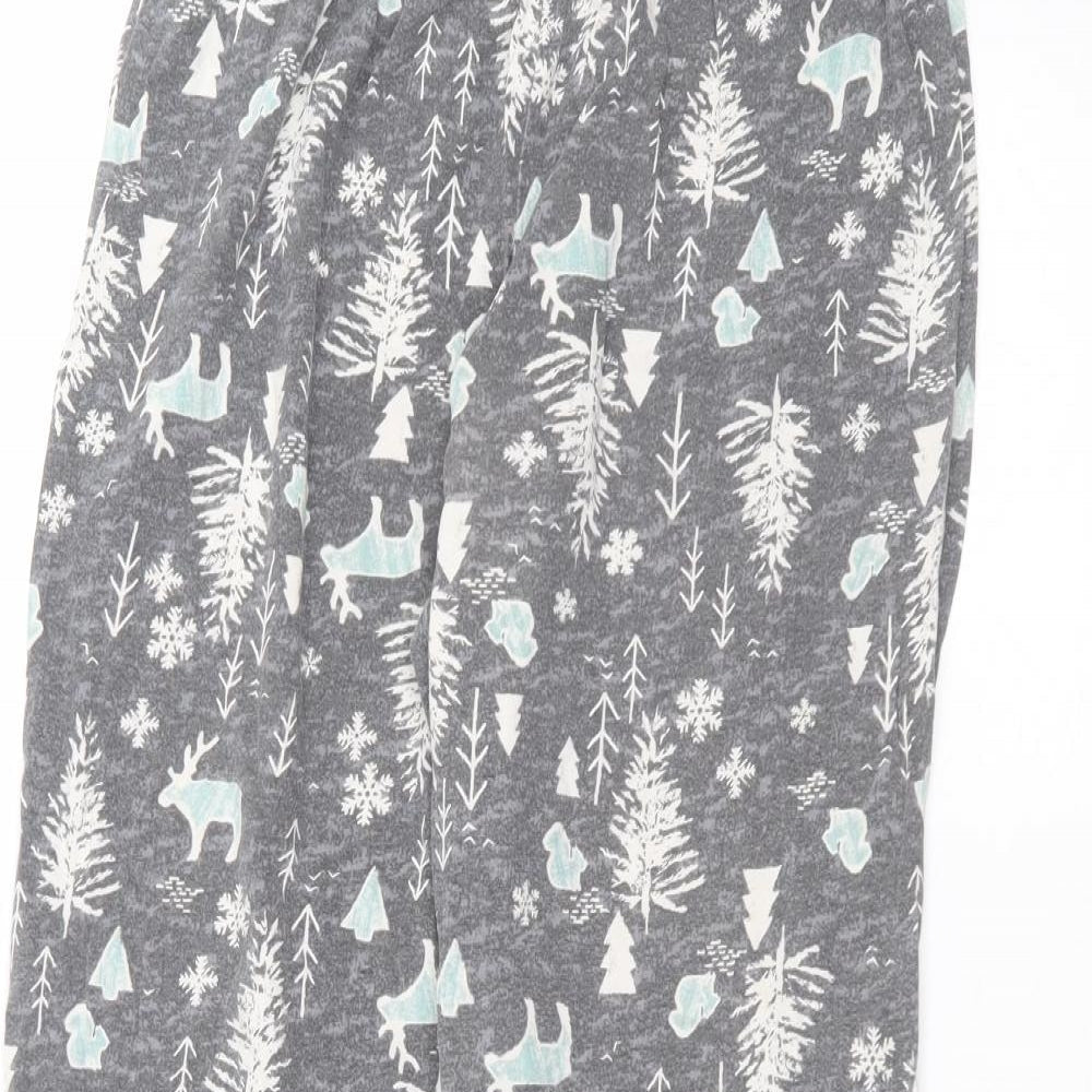Womens UK Size 8 Marks and Spencer Regular Fit Sweatpants Grey Trousers
