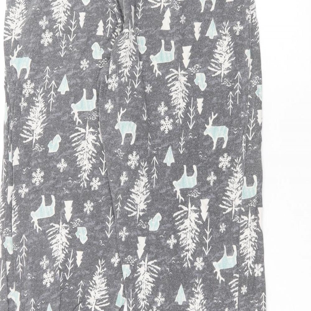 Womens UK Size 8 Marks and Spencer Regular Fit Sweatpants Grey Trousers