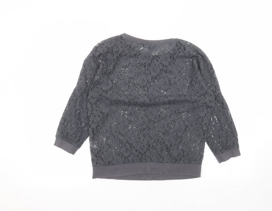 Womens UK Size 6 Atmosphere Blue Pullover Jumper