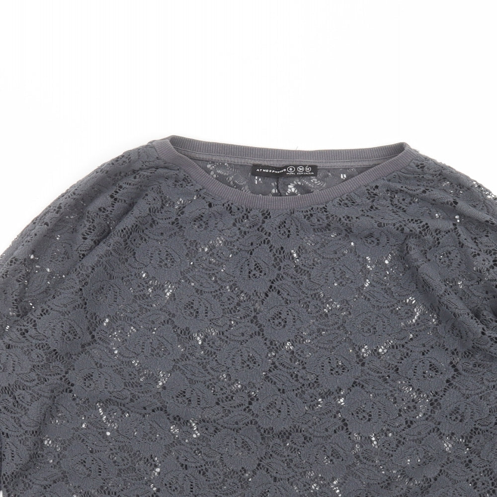 Womens UK Size 6 Atmosphere Blue Pullover Jumper