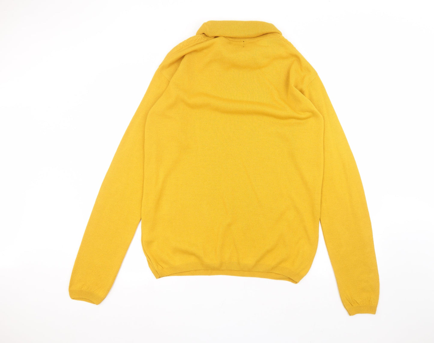 Boohoo Womens Yellow   Basic T-Shirt Size XL