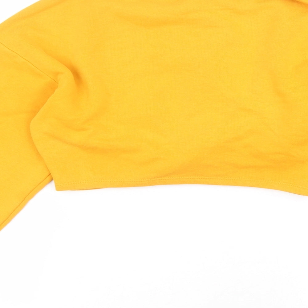 H&M Womens Yellow   Pullover Jumper Size S