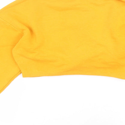 H&M Womens Yellow   Pullover Jumper Size S