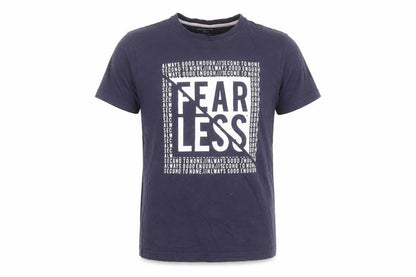 Front view of Primark boys’ blue basic t-shirt, size 10-11, years