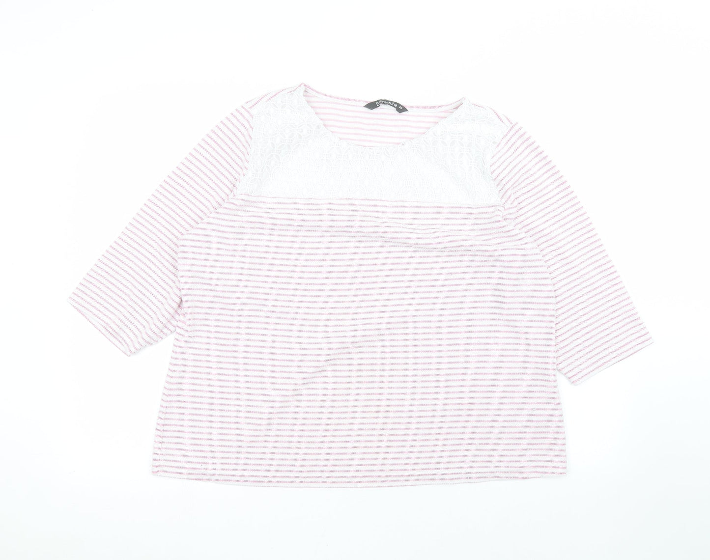 Womens UK Size 20 Bonmarché Pink Pullover Jumper