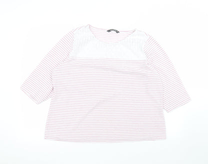 Womens UK Size 20 Bonmarché Pink Pullover Jumper