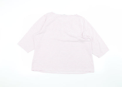 Womens UK Size 20 Bonmarché Pink Pullover Jumper