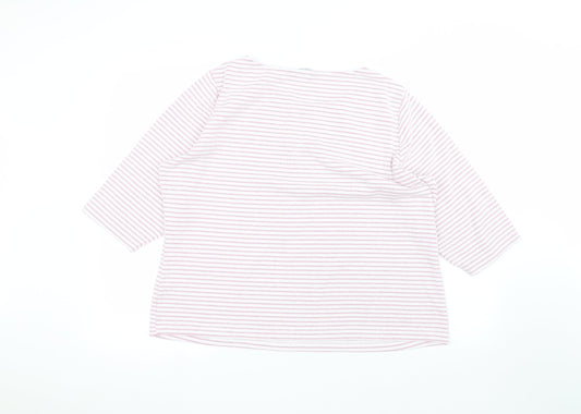 Womens UK Size 20 Bonmarché Pink Pullover Jumper
