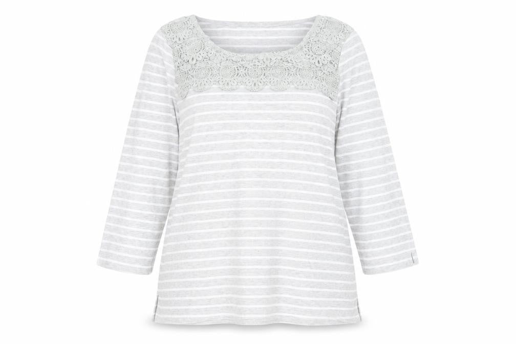 Womens UK Size 16 Love leisure White Pullover Jumper
