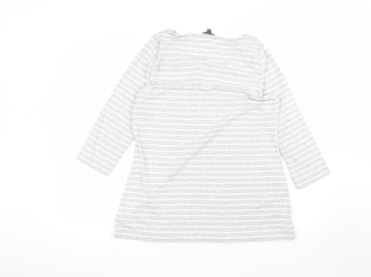 Womens UK Size 16 Love leisure White Pullover Jumper