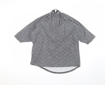 Womens UK Size 10 Intuition Blue Basic T-Shirt
