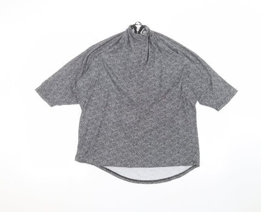 Womens UK Size 10 Intuition Blue Basic T-Shirt