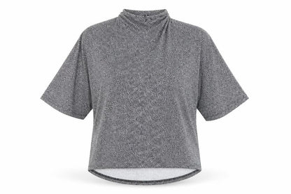 Womens UK Size 10 Intuition Blue Basic T-Shirt