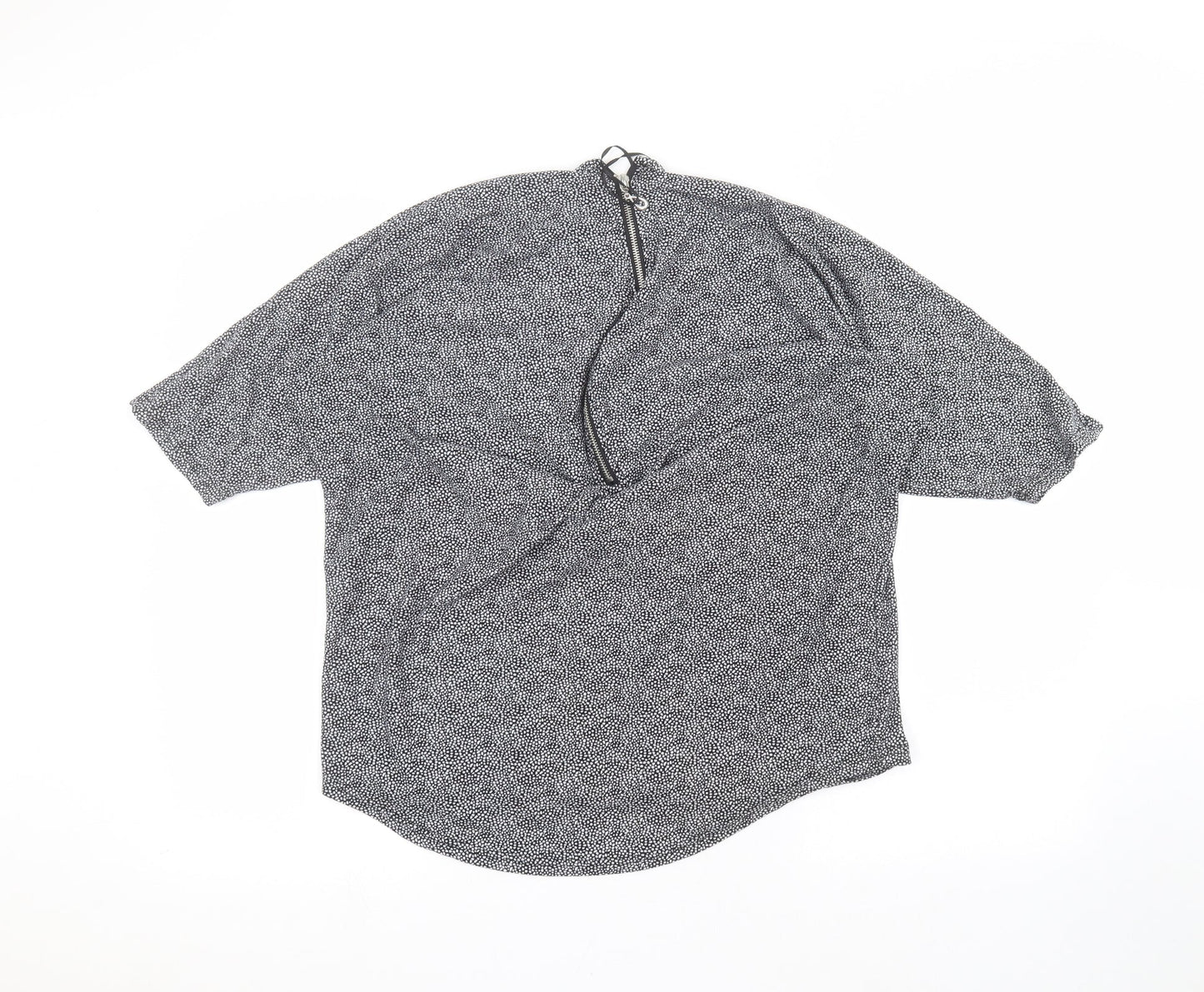 Womens UK Size 10 Intuition Blue Basic T-Shirt
