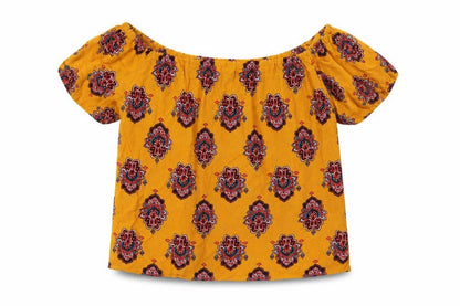 Womens UK Size 12 Matalan Multicoloured Basic Blouse
