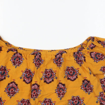 Matalan Womens Multicoloured Paisley  Basic Blouse Size 12