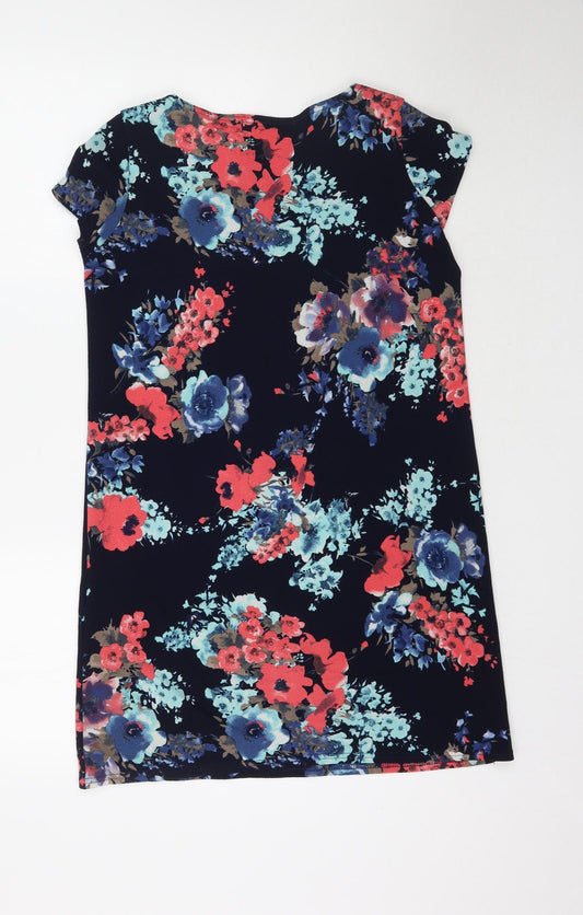 Boohoo Womens Multicoloured Floral  Mini  Size 10