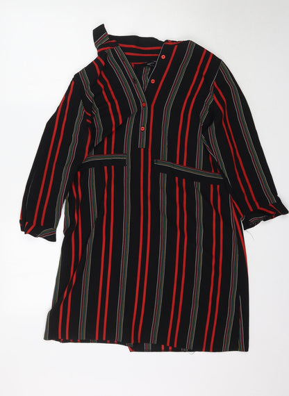 Matalan Womens Multicoloured Striped  Sheath  Size 12