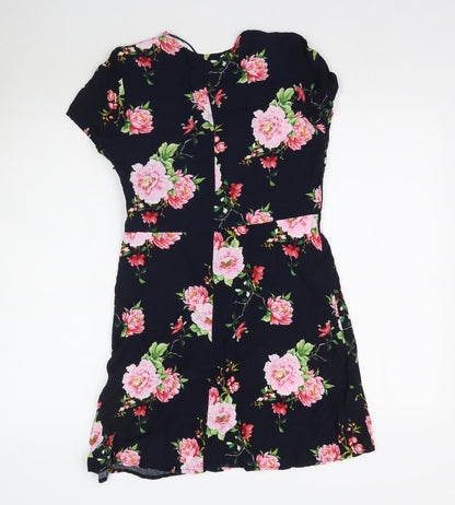 New Look Womens Multicoloured Floral  Mini  Size 10