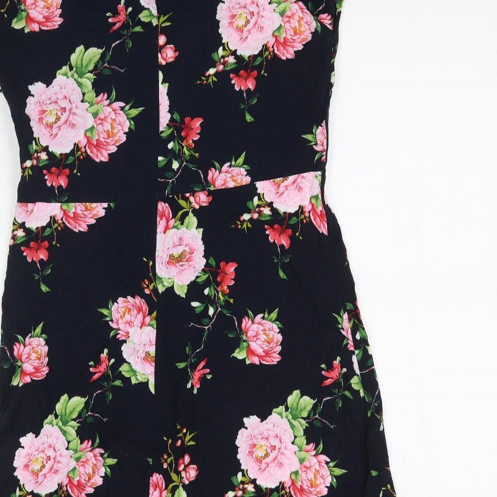 New Look Womens Multicoloured Floral  Mini  Size 10