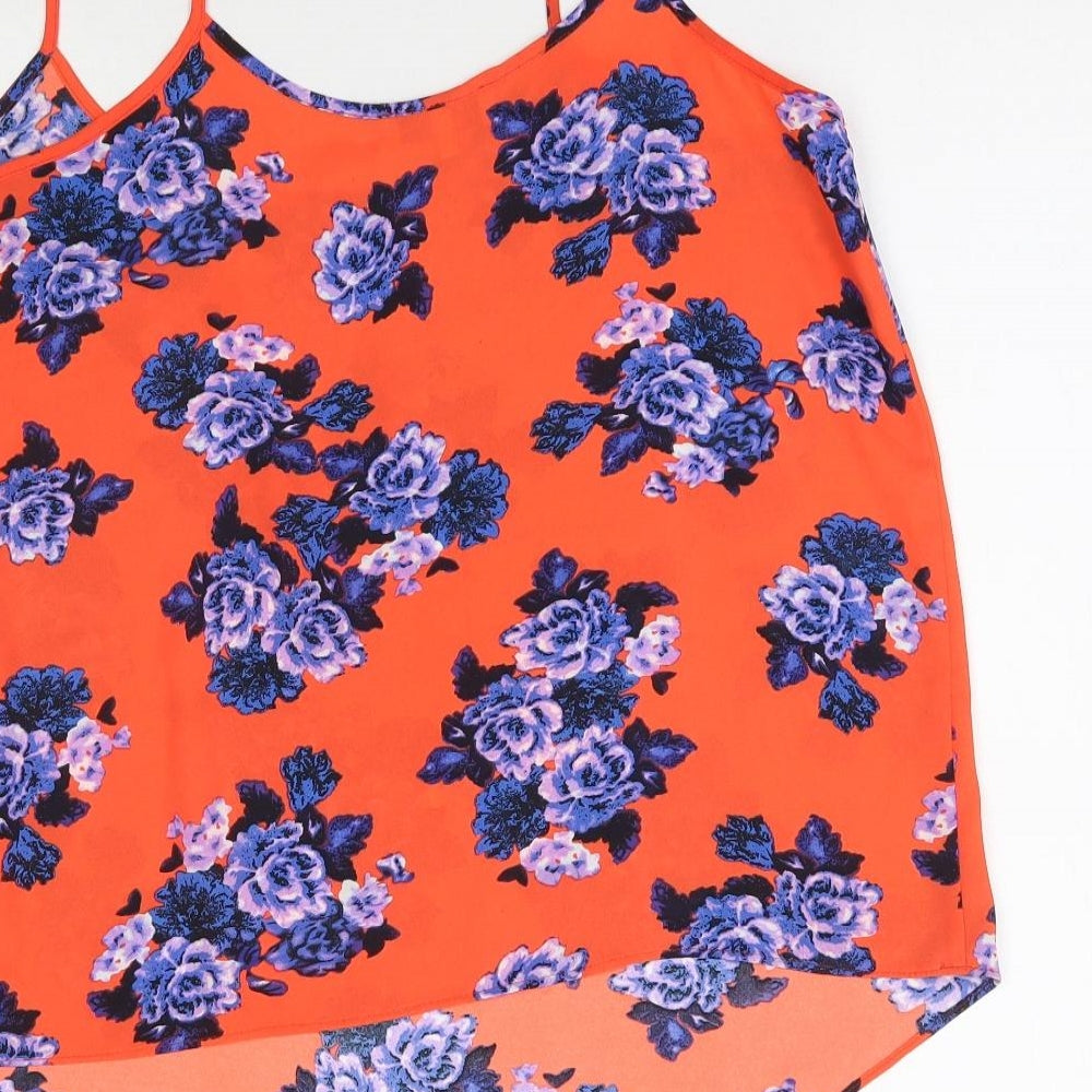 Matalan Womens Multicoloured Floral  Camisole Blouse Size 12