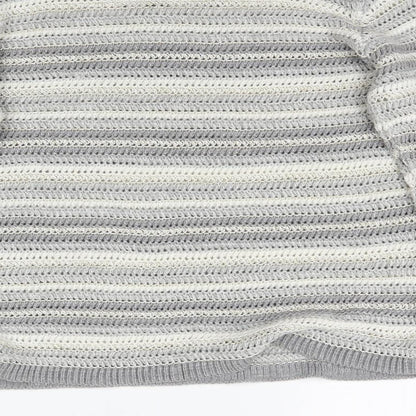 Womens UK Size 16 Preworn Grey Pullover Jumper