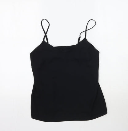 Womens UK Size 10 NEXT Black Camisole Blouse