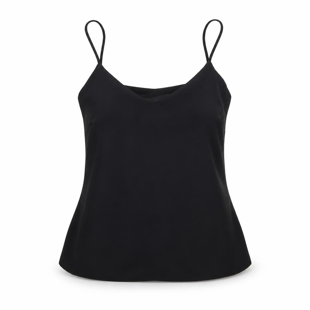 Womens UK Size 10 NEXT Black Camisole Blouse