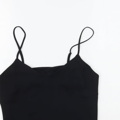 Womens UK Size 10 NEXT Black Camisole Blouse