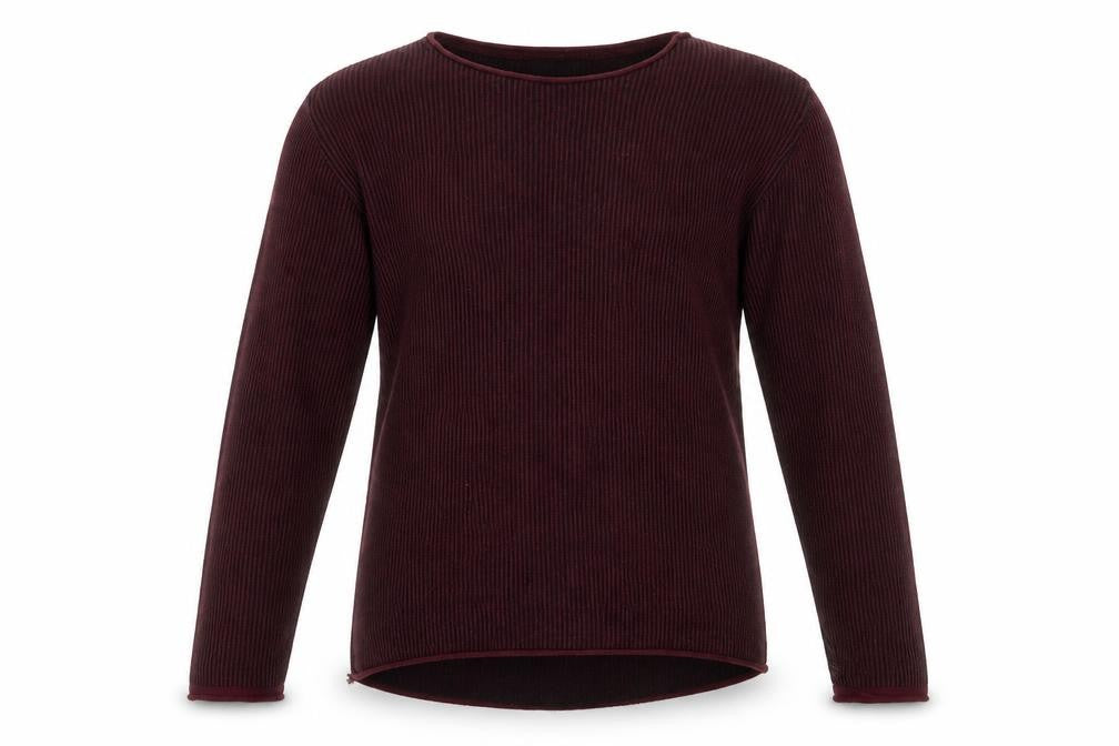 Mens UK Size L River Island Red Pullover Jumper