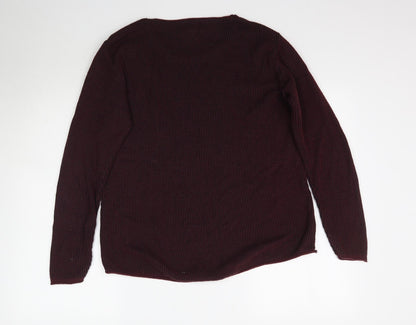 River Island Mens Red   Pullover Jumper Size L