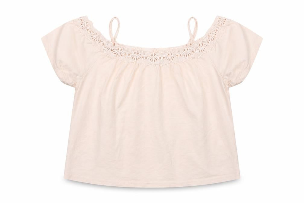 Womens UK Size 10 New Look Pink Basic Blouse