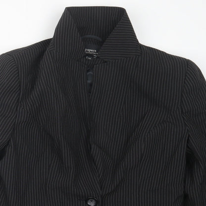 Womens UK Size 14 Papaya Black Jacket