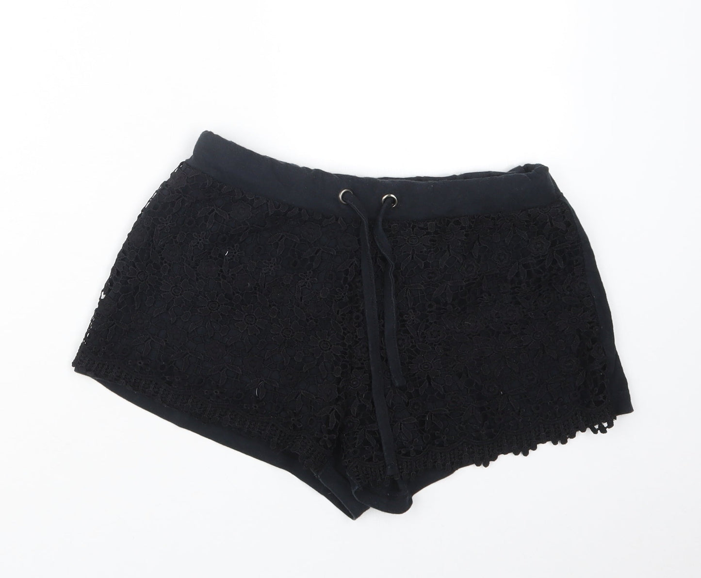 Peacocks Womens Black   Hot Pants Shorts Size 10