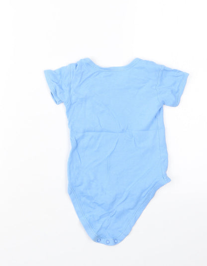 Earlydays Boys Blue   Babygrow One-Piece Size 12-18 Months