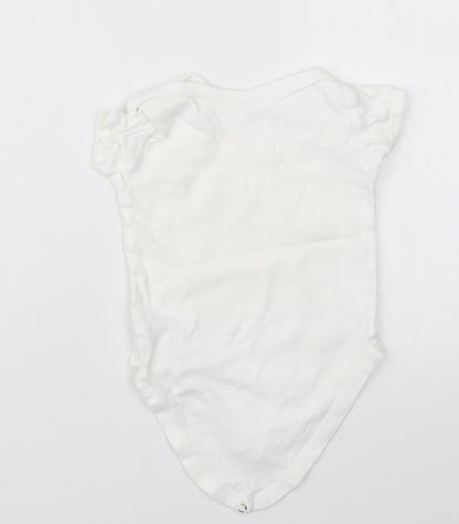 George Baby White   Babygrow One-Piece Size 12-18 Months