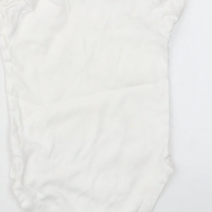 George Baby White   Babygrow One-Piece Size 12-18 Months