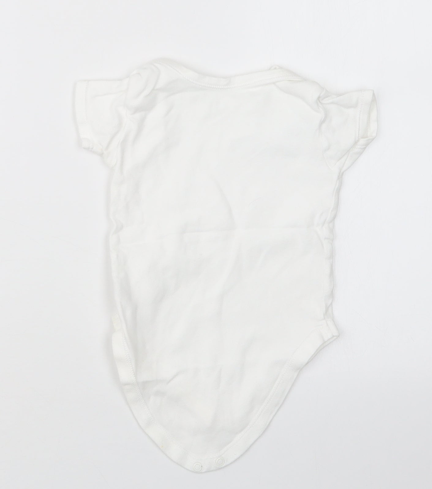 George Baby White   Babygrow One-Piece Size 12-18 Months