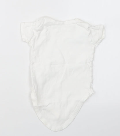 George Baby White   Babygrow One-Piece Size 12-18 Months
