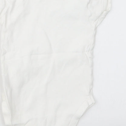 George Baby White   Babygrow One-Piece Size 12-18 Months