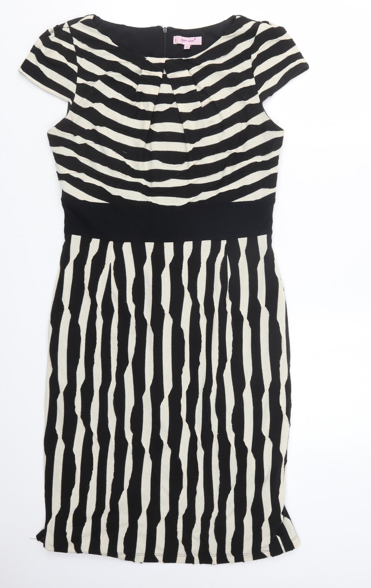 Per Una Womens Black   Shirt Dress  Size 12