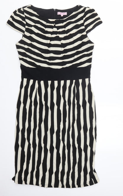 Per Una Womens Black   Shirt Dress  Size 12