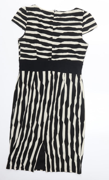 Per Una Womens Black   Shirt Dress  Size 12