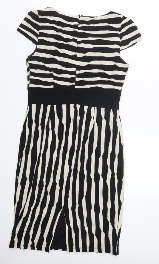 Per Una Womens Black   Shirt Dress  Size 12